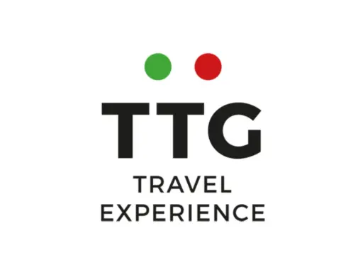 Logo TTG Travel Experience, evento chiave per il turismo a Rimini.