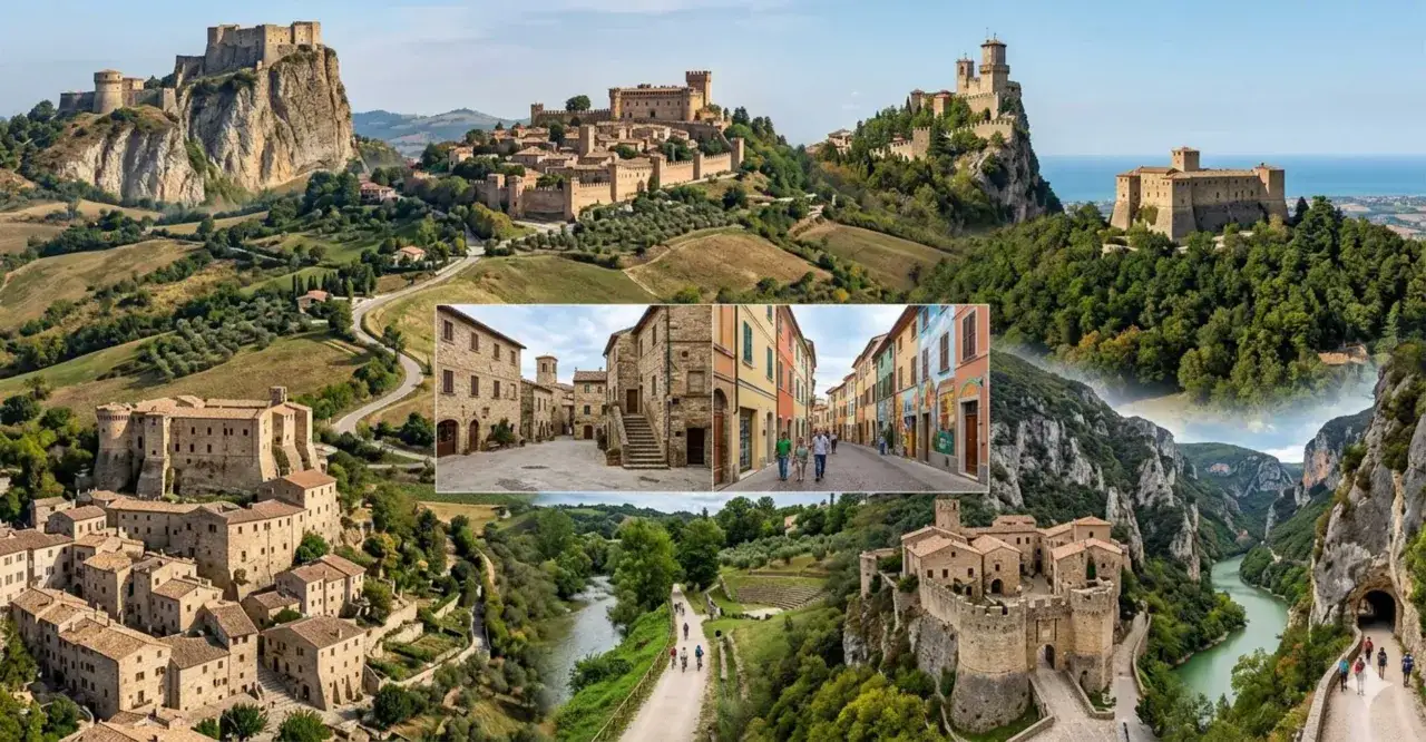 Borghi medievali e paesaggi mozzafiato, un viaggio ideale per un Rimini settembre indimenticabile.